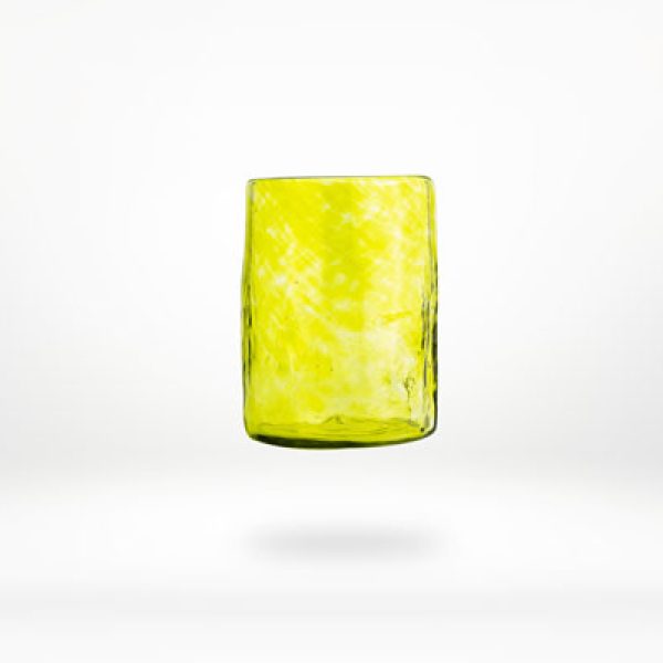 Vaso mediano (set de 6)- Amarillo limón
